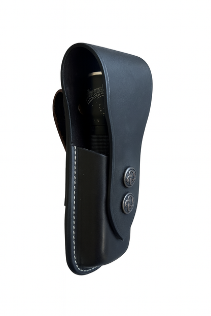 Heavy Duty Leather Flashlight Holster