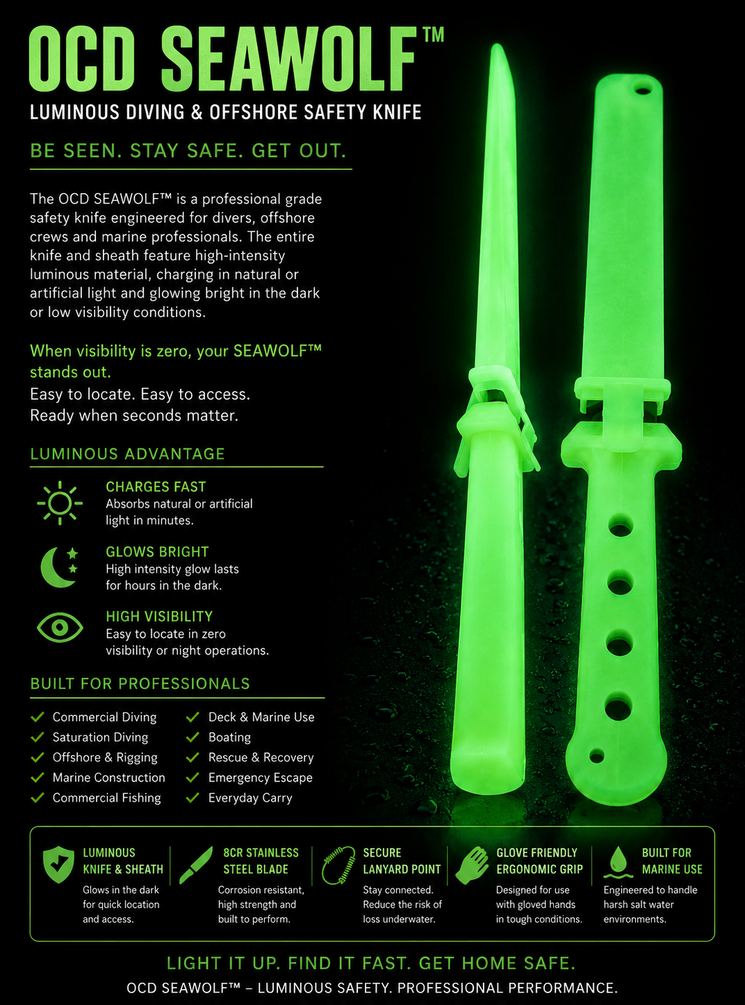 OCD SEAWOLF™ Luminous