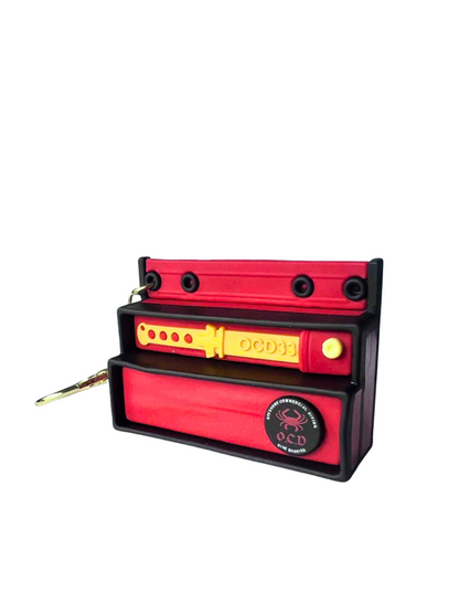 OCD Baggie Key Chain Red