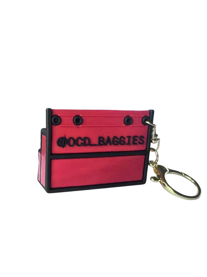OCD Baggie Key Chain Red