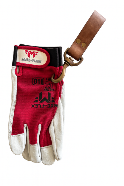 Heavy Duty Leather Glove Clip